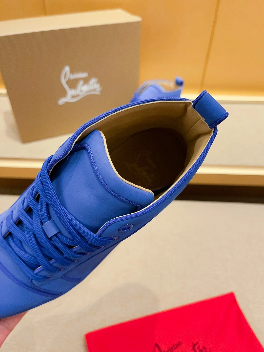 Comfortable 4658 Christian Louboutin High Top Shoes For Men