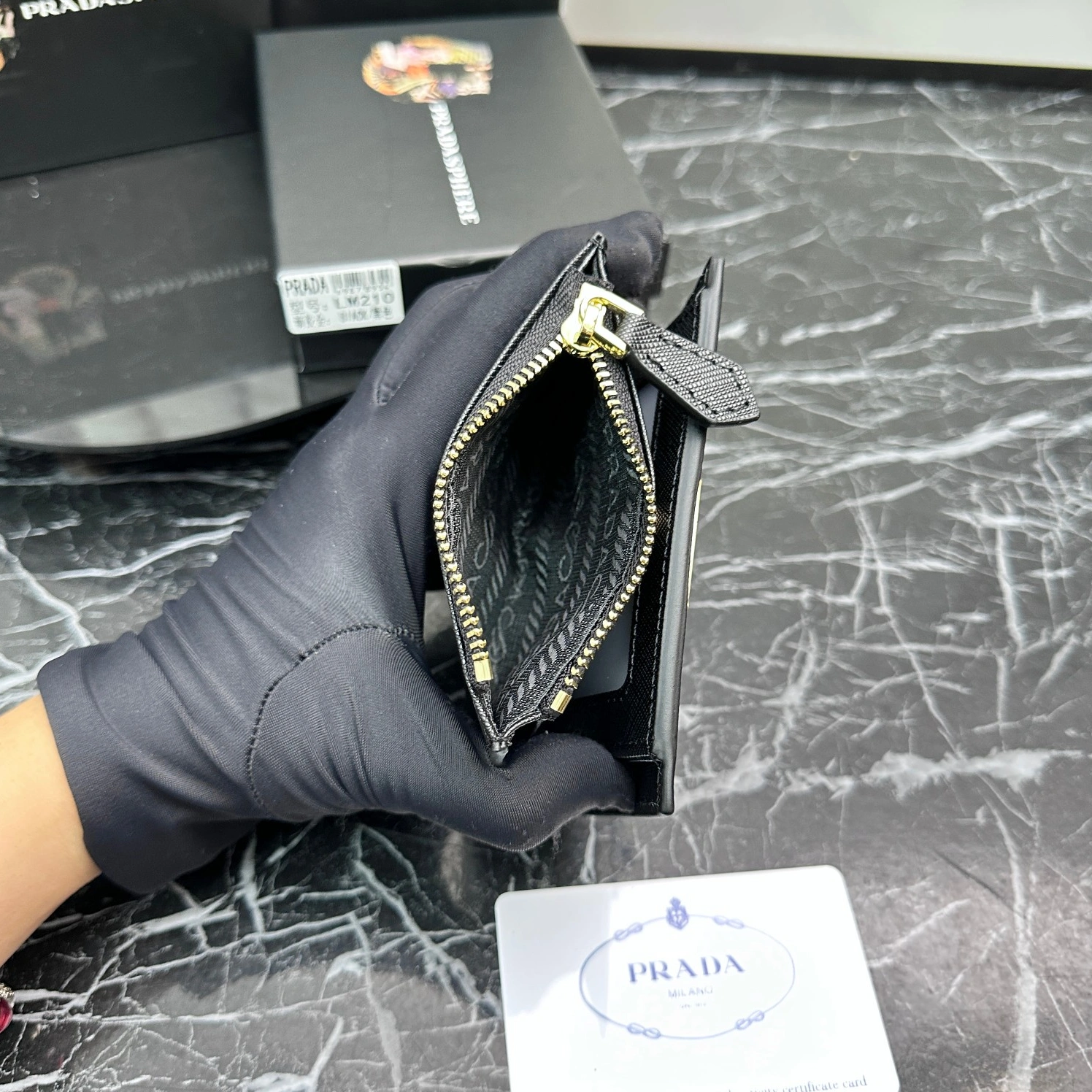 Comfortable 4762 Prada Card Case For Women
