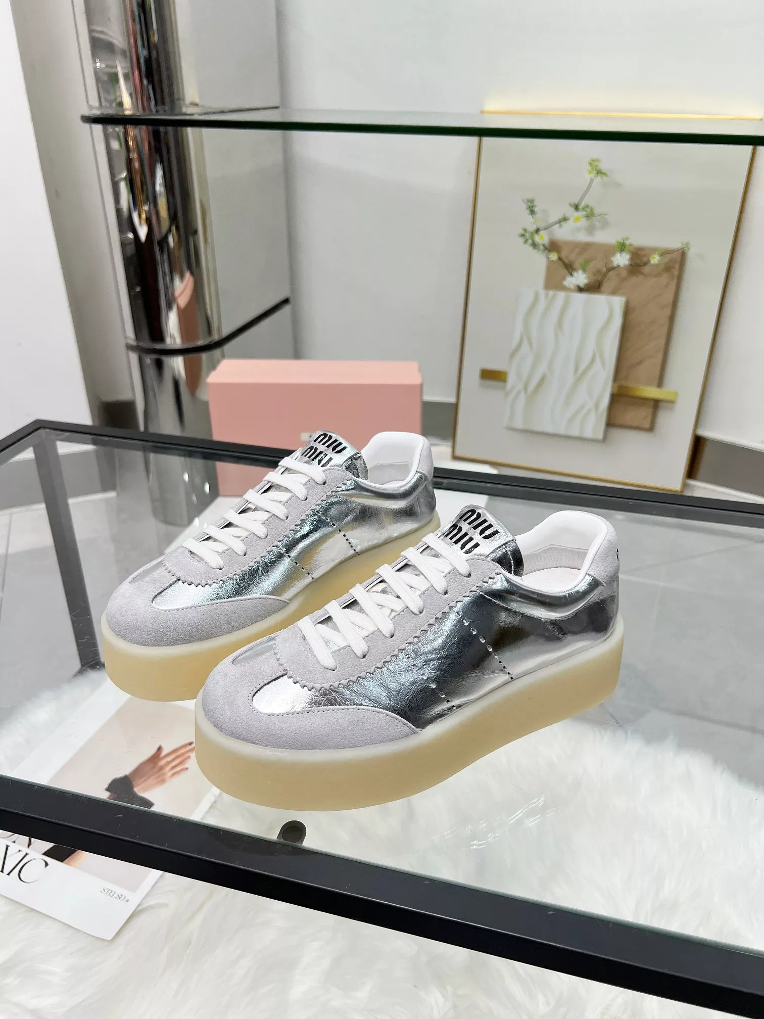 Comfortable 4797 MIU MIU Casual Shoes For Women