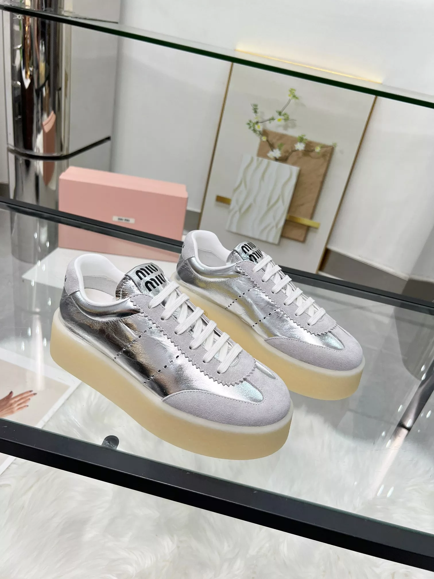 Comfortable 4797 MIU MIU Casual Shoes For Women