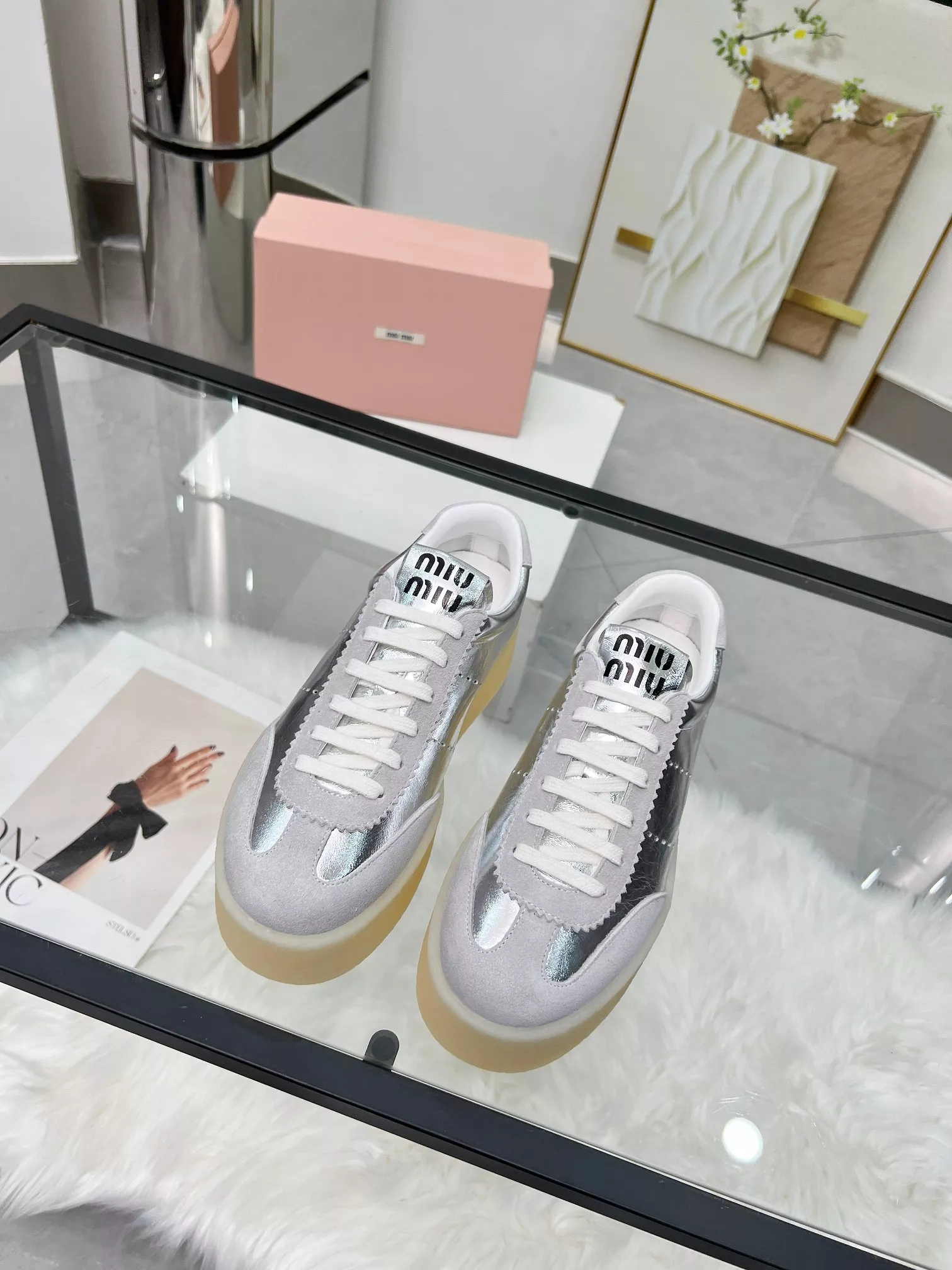 Comfortable 4797 MIU MIU Casual Shoes For Women