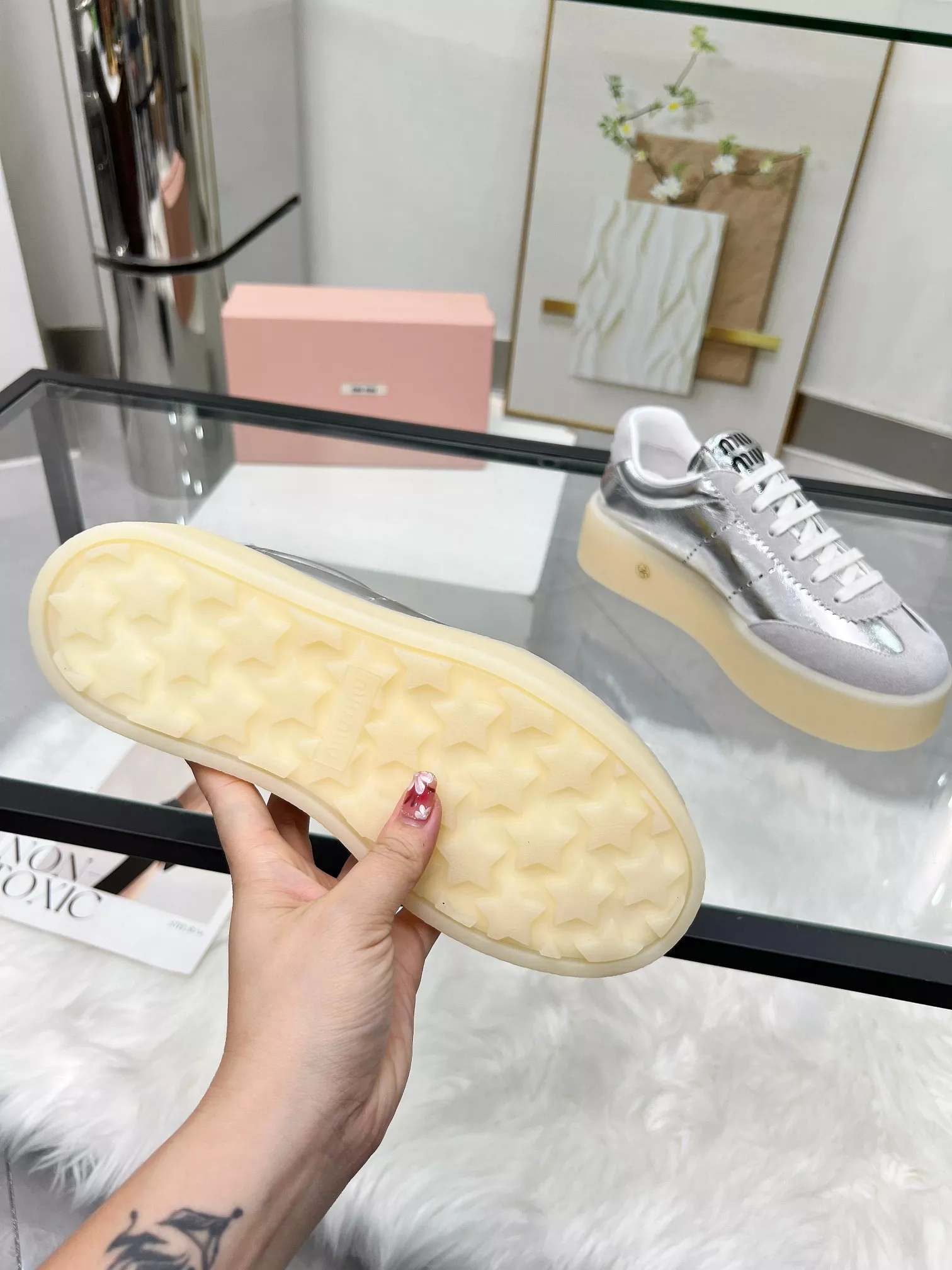 Comfortable 4797 MIU MIU Casual Shoes For Women