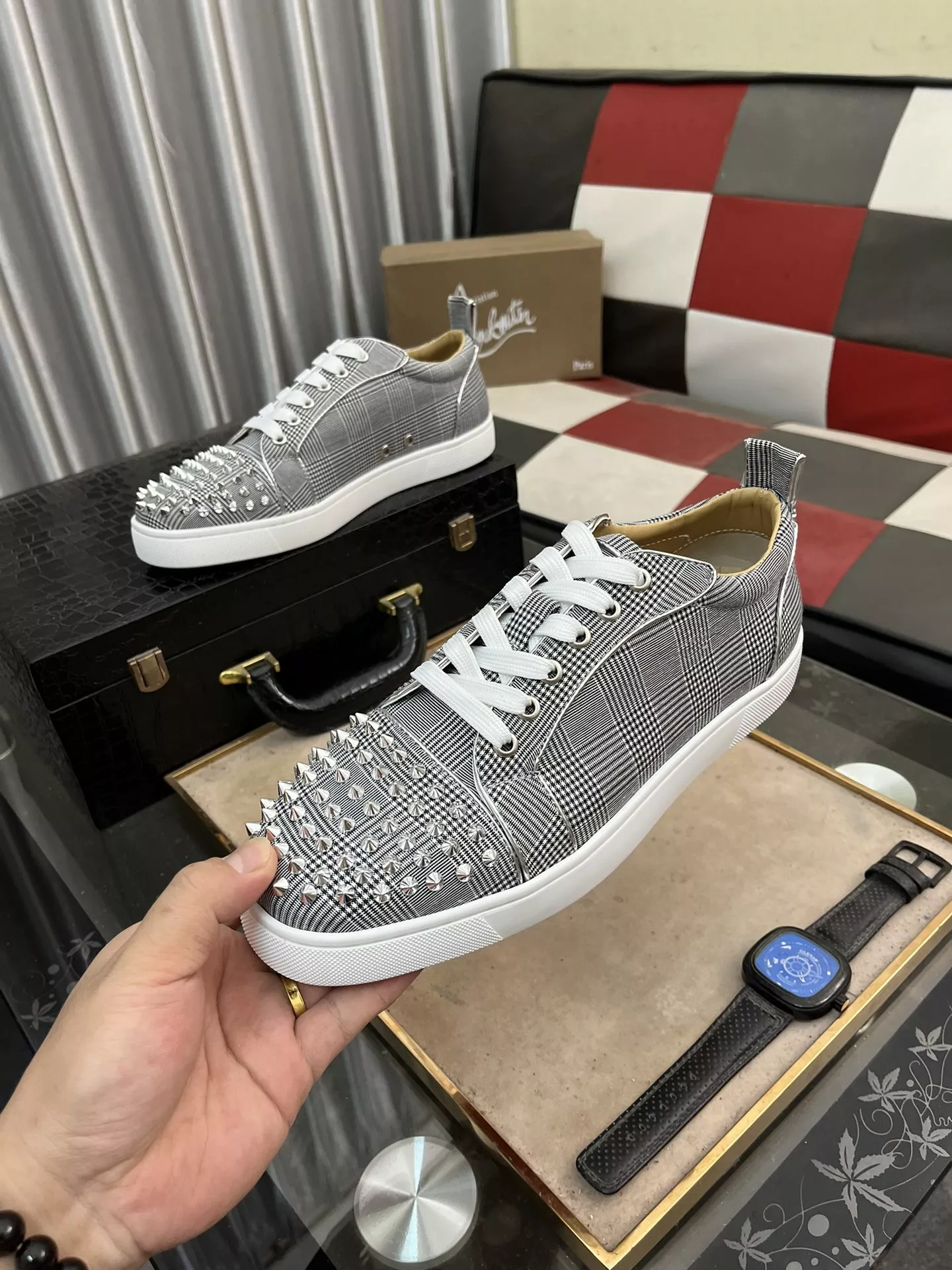 Comfortable 4807 Christian Louboutin Casual Shoes For Men