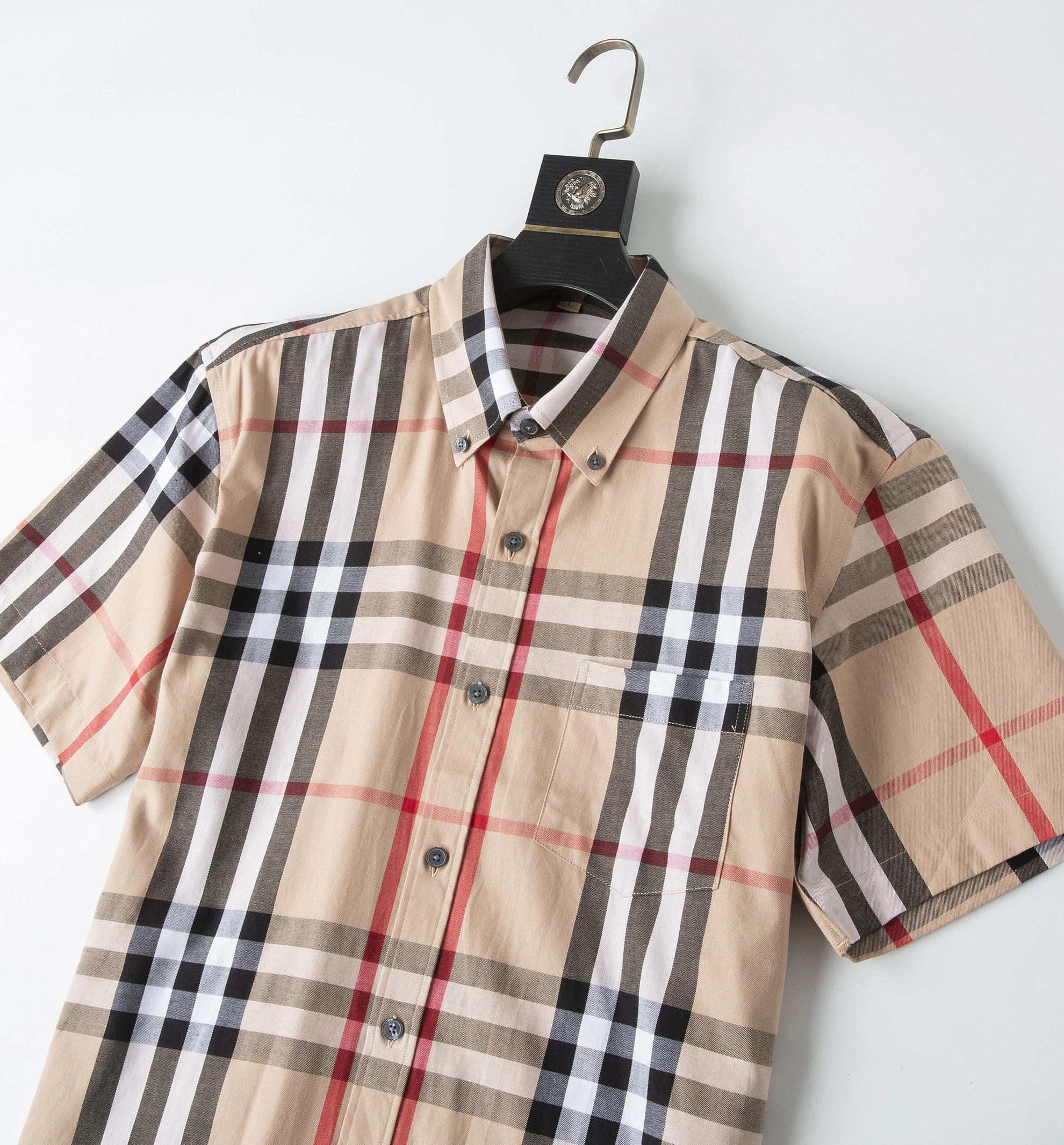 Comfortable 4964 Burberry Shirts Short Sleeved For Men