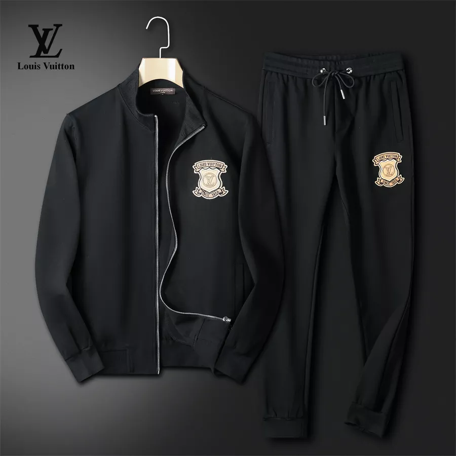 Comfortable 4977 Louis Vuitton LV Tracksuits Long Sleeved For Men