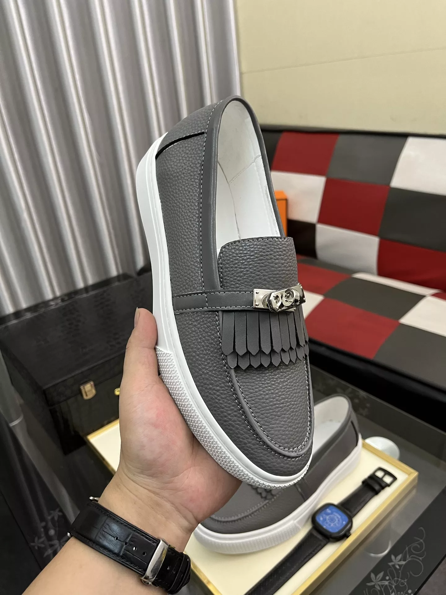 Comfortable 5008 Hermes Casual Shoes For Men