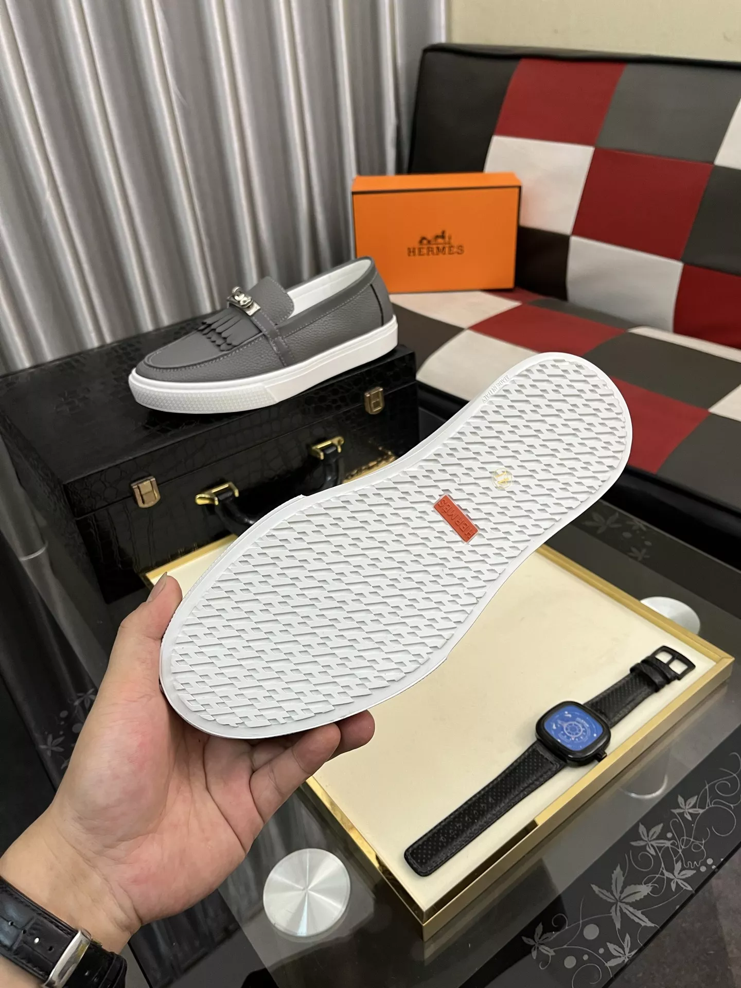 Comfortable 5008 Hermes Casual Shoes For Men