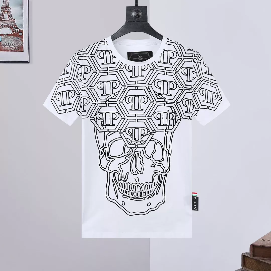 Comfortable 504 Philipp Plein PP T-Shirts Short Sleeved For Men