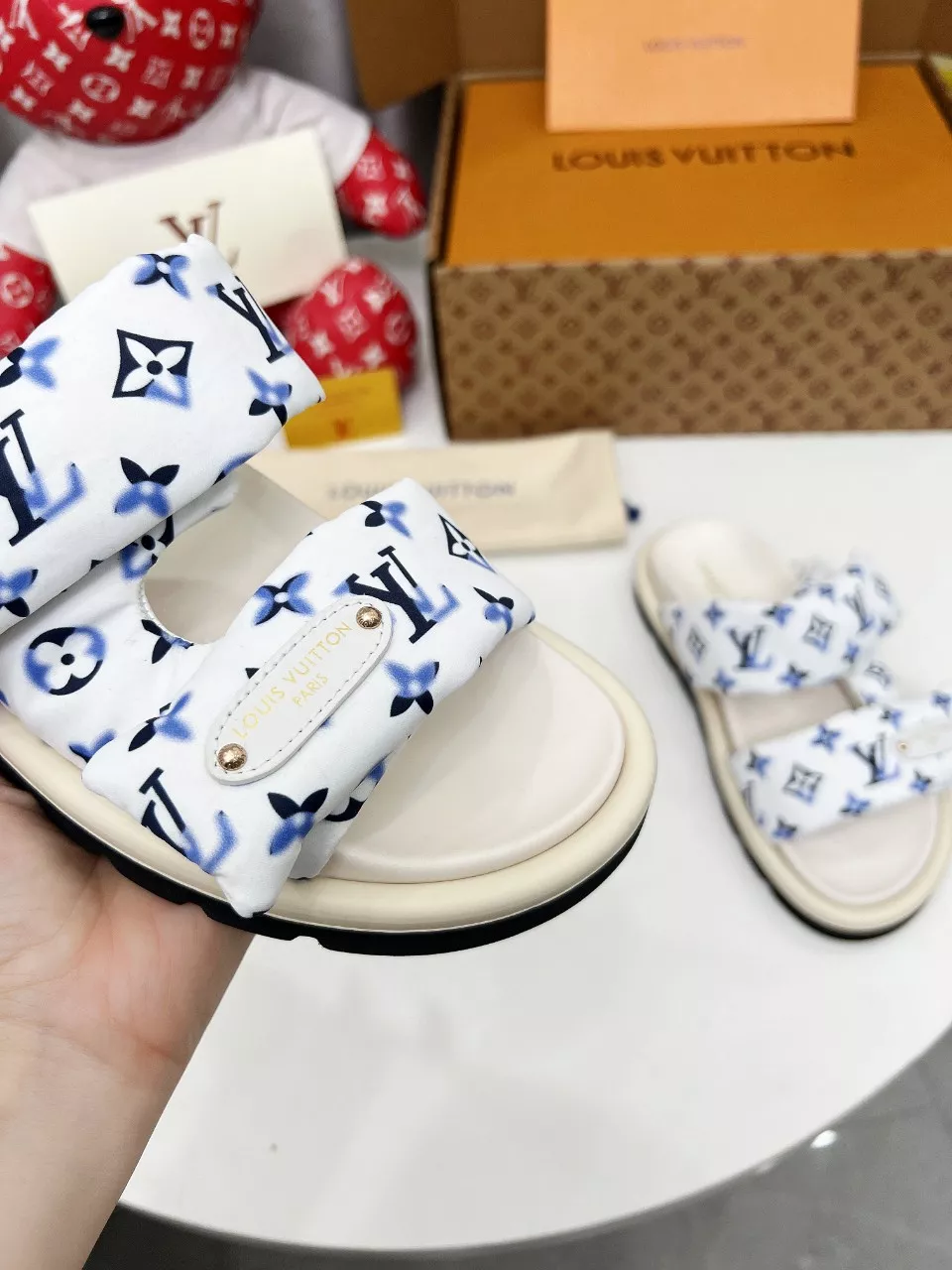 Comfortable 5153 Louis Vuitton Slippers For Women