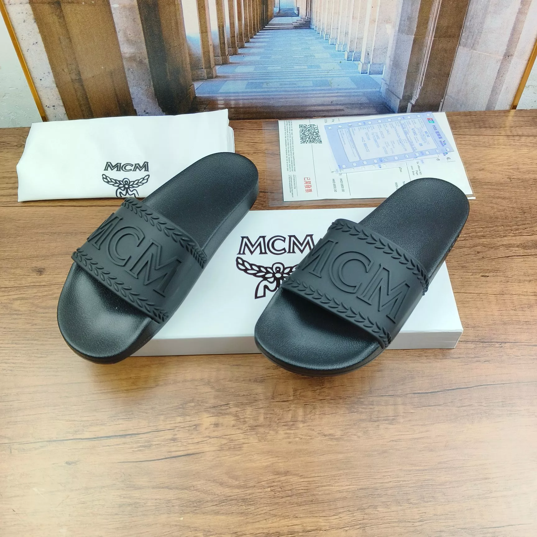 Comfortable 5184 MCM Slippers For Women