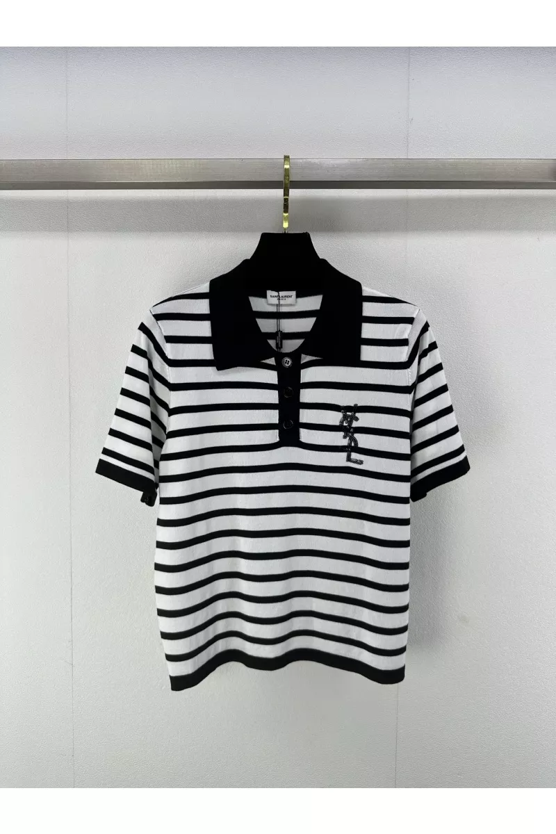 Comfortable 521 Yves Saint Laurent YSL T-shirts Short Sleeved For Women