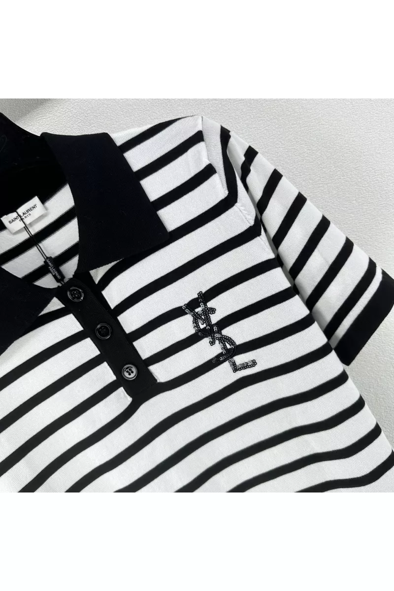 Comfortable 521 Yves Saint Laurent YSL T-shirts Short Sleeved For Women