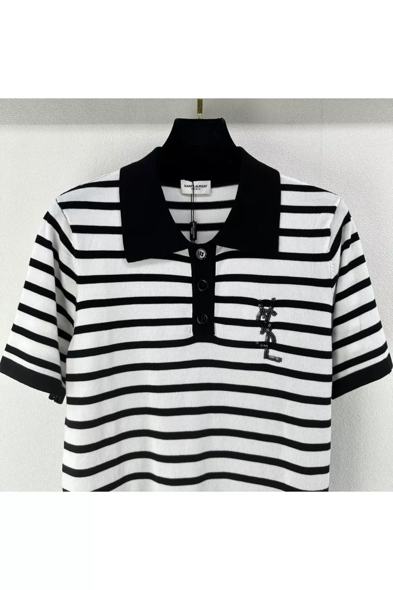 Comfortable 521 Yves Saint Laurent YSL T-shirts Short Sleeved For Women