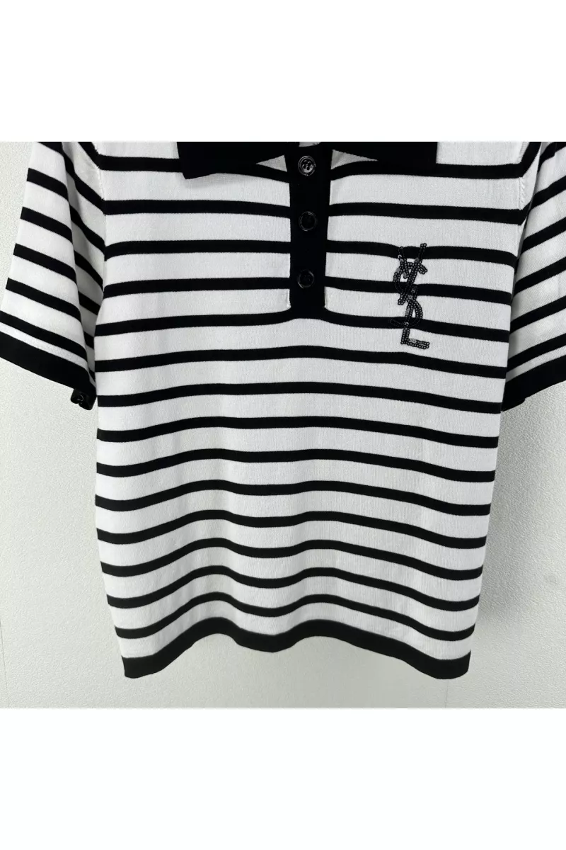 Comfortable 521 Yves Saint Laurent YSL T-shirts Short Sleeved For Women