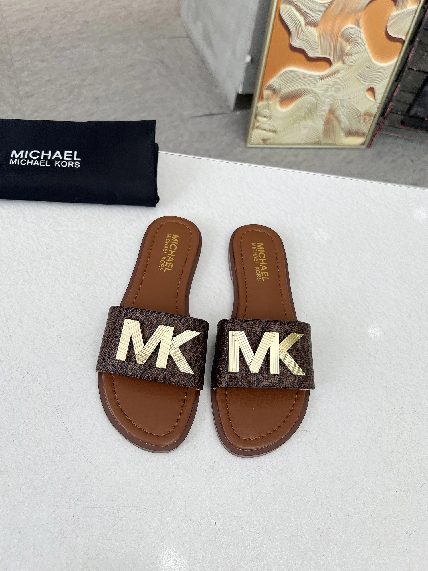 Comfortable 5296 Michael Kors Slippers For Women