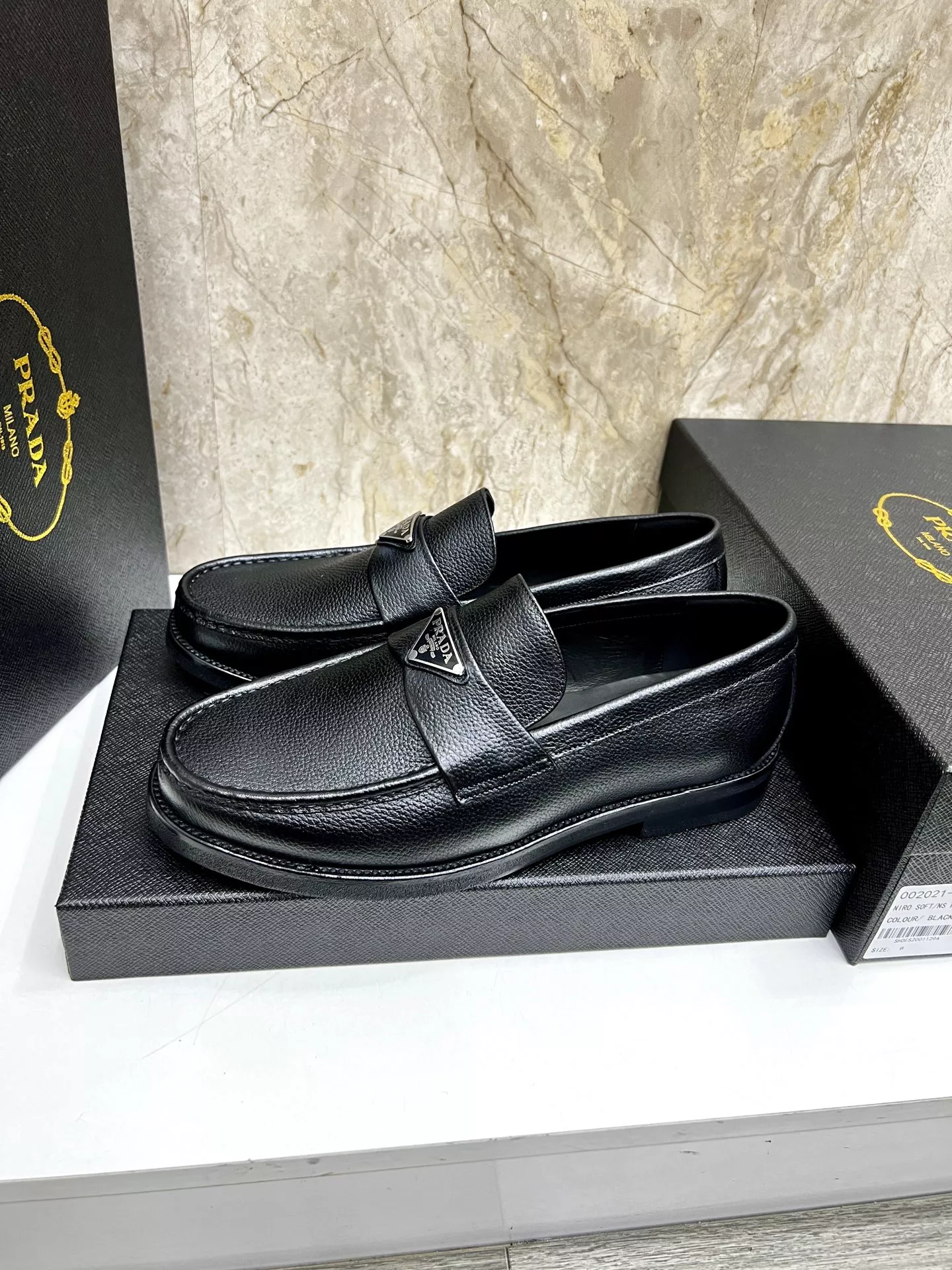 Comfortable 5331 Prada Leather Shoes For Men