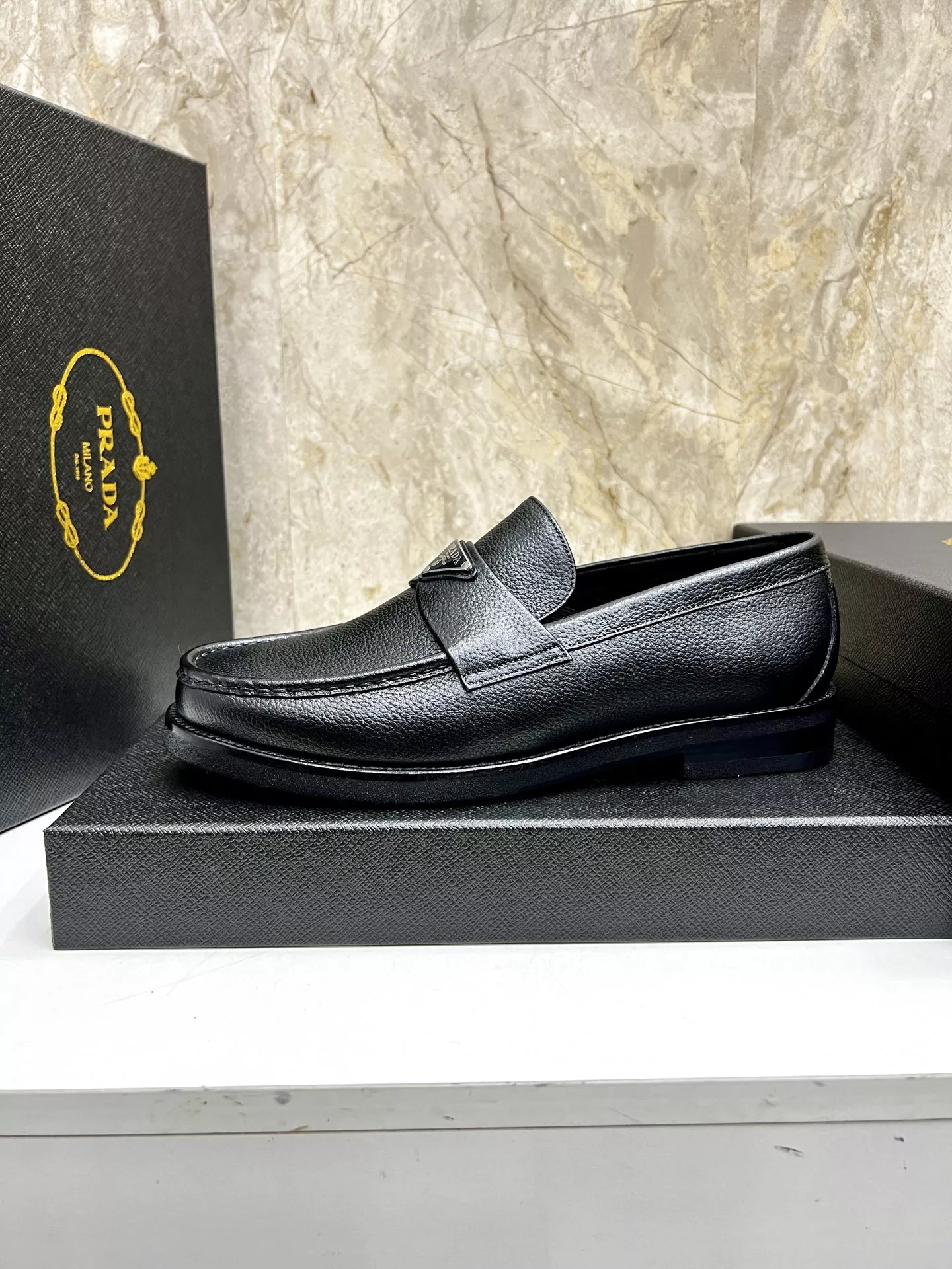 Comfortable 5331 Prada Leather Shoes For Men