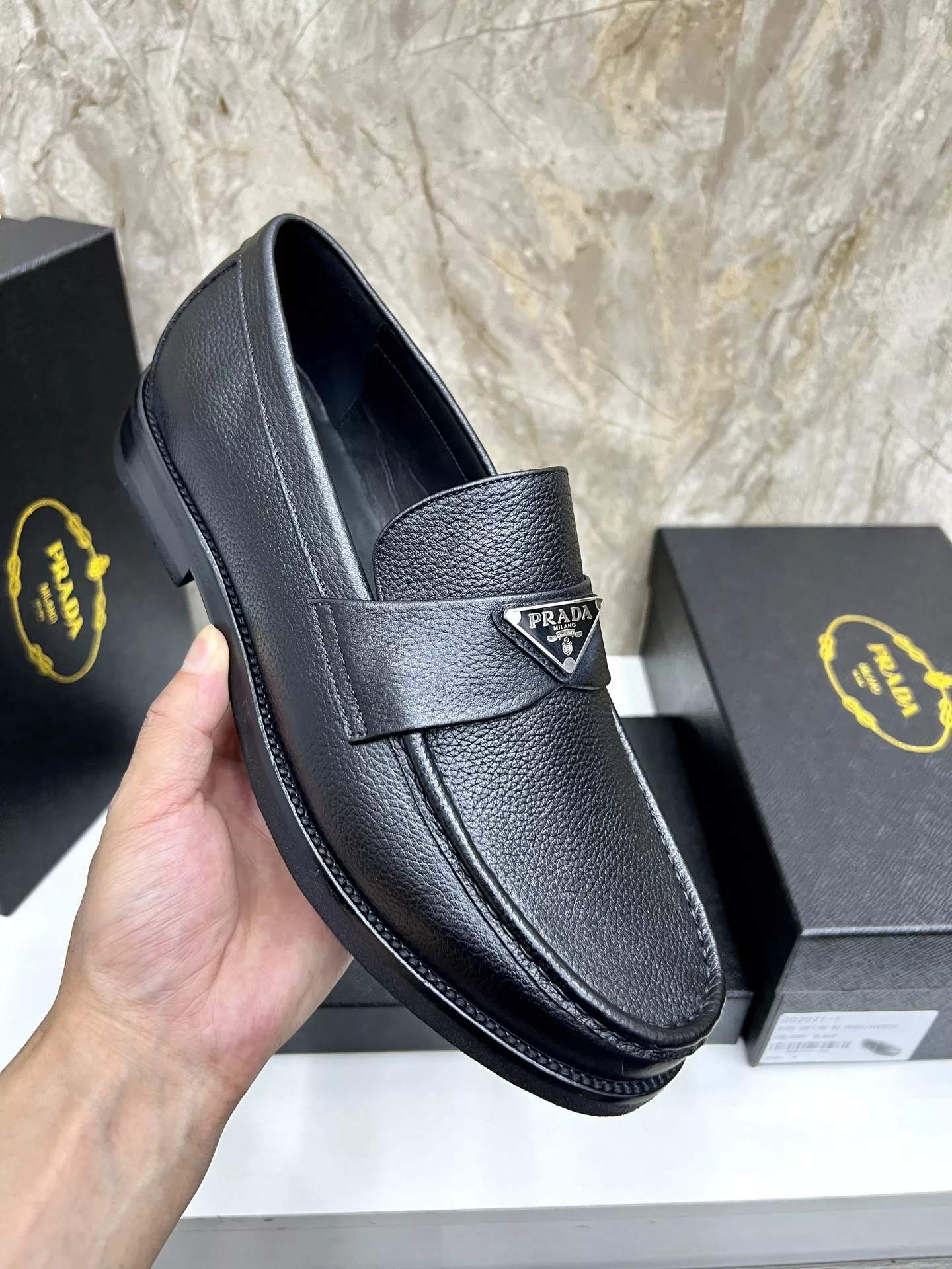 Comfortable 5331 Prada Leather Shoes For Men