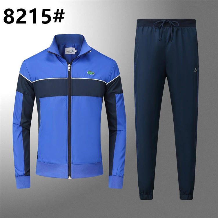 Comfortable 5553 Lacoste Tracksuits Long Sleeved For Men