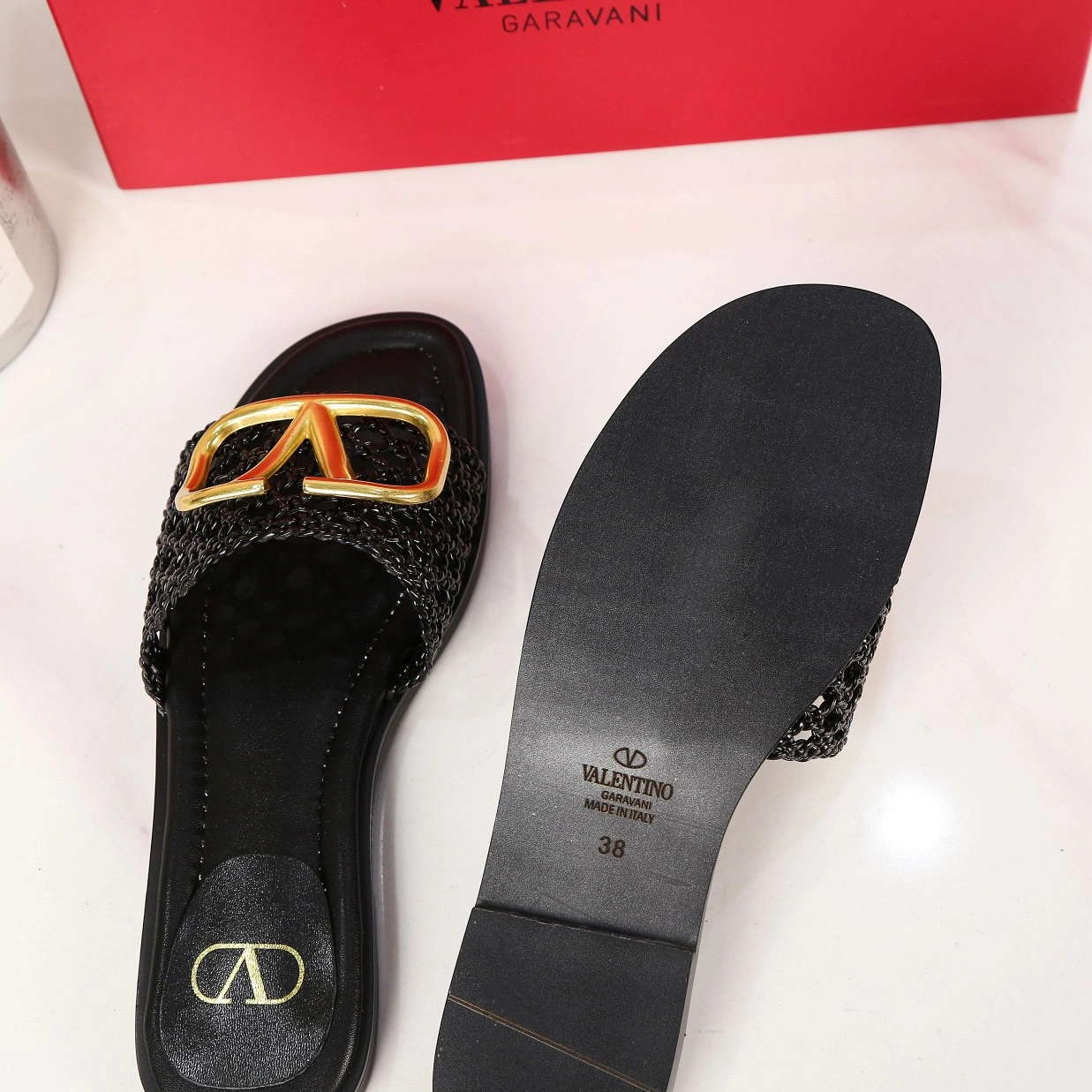 Comfortable 5632 Valentino Slippers For Women
