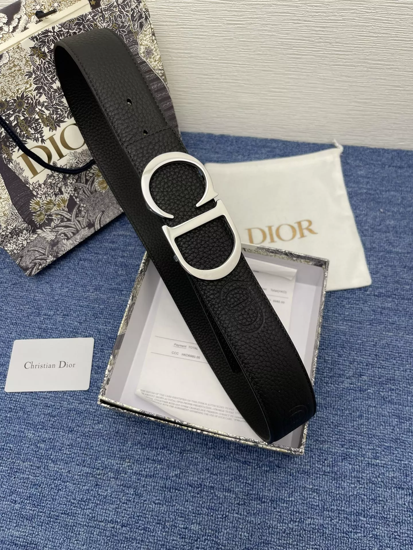 Comfortable 5668 Christian Dior AAA Quality Belts In 3.5cm For Men