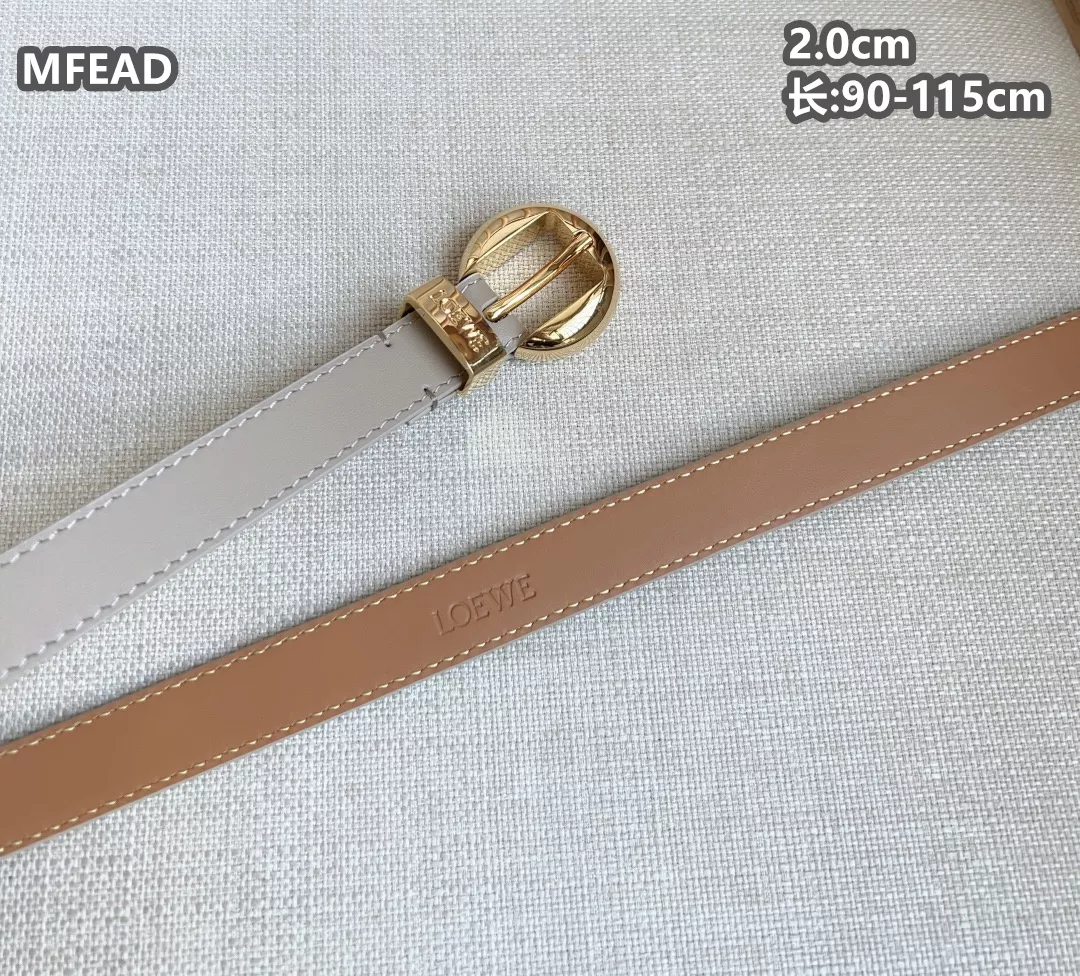 Comfortable 5671 LOEWE AAA Quality Belts For Women