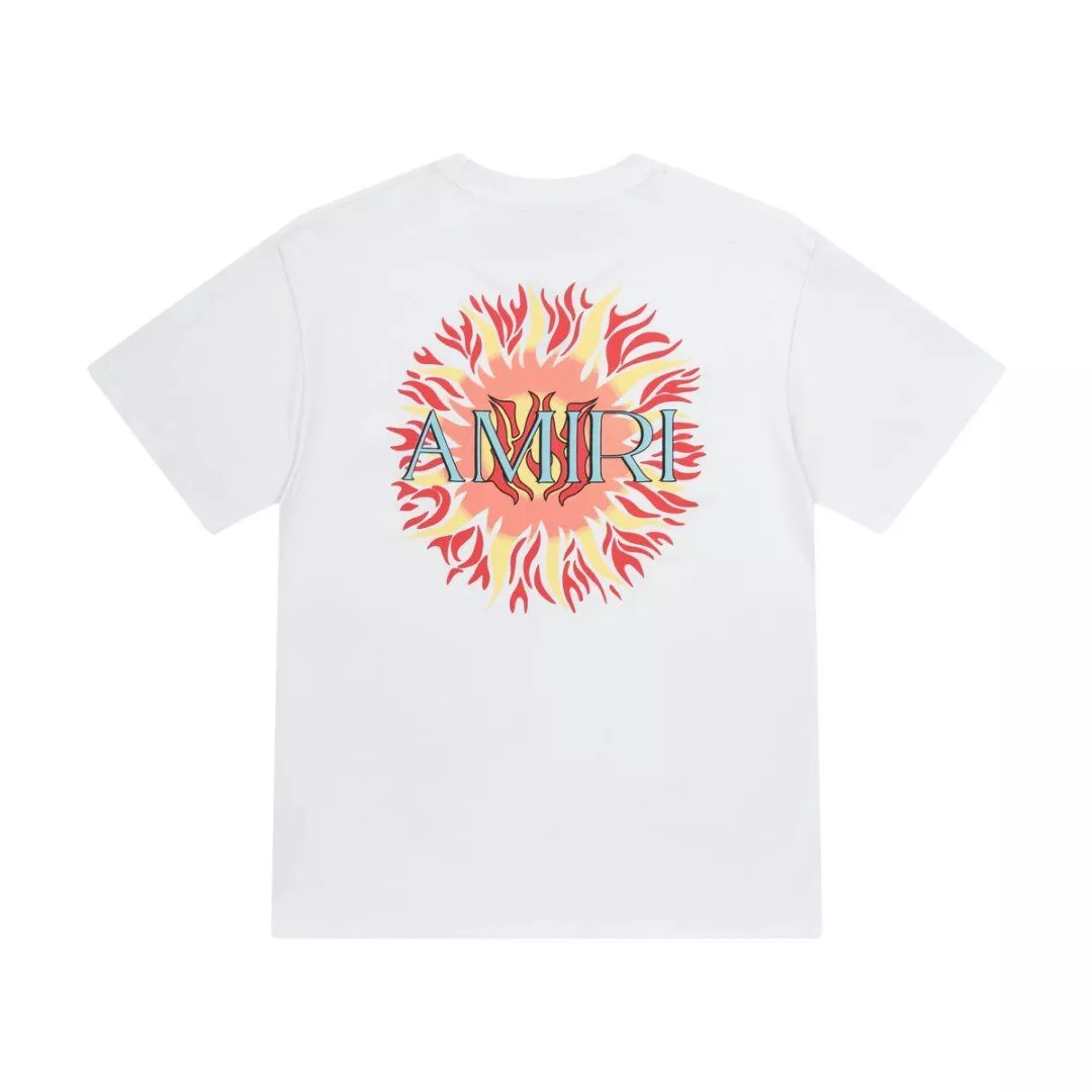 Comfortable 5734 Amiri T-Shirts Short Sleeved For Unisex