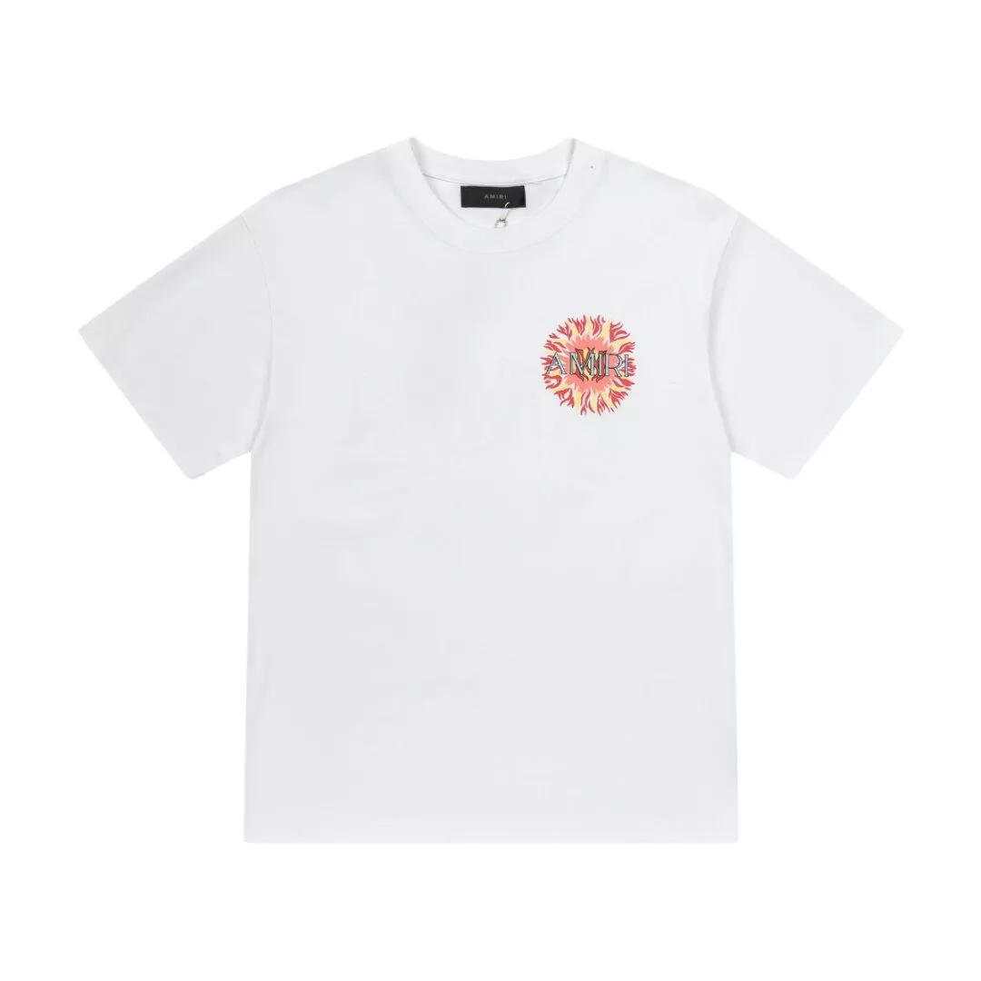 Comfortable 5734 Amiri T-Shirts Short Sleeved For Unisex