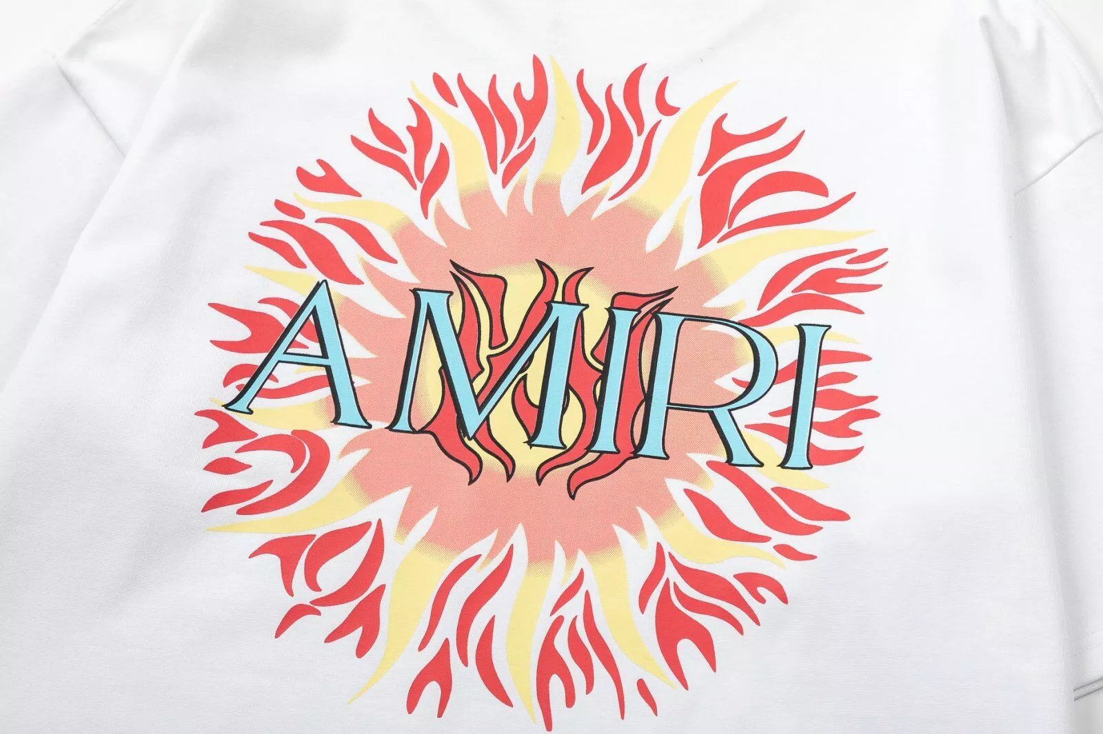 Comfortable 5734 Amiri T-Shirts Short Sleeved For Unisex