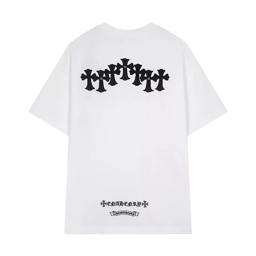 Comfortable 583 Chrome Hearts T-Shirts Short Sleeved For Unisex