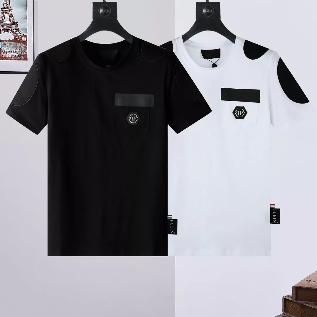 Comfortable 596 Philipp Plein PP T-Shirts Short Sleeved For Men