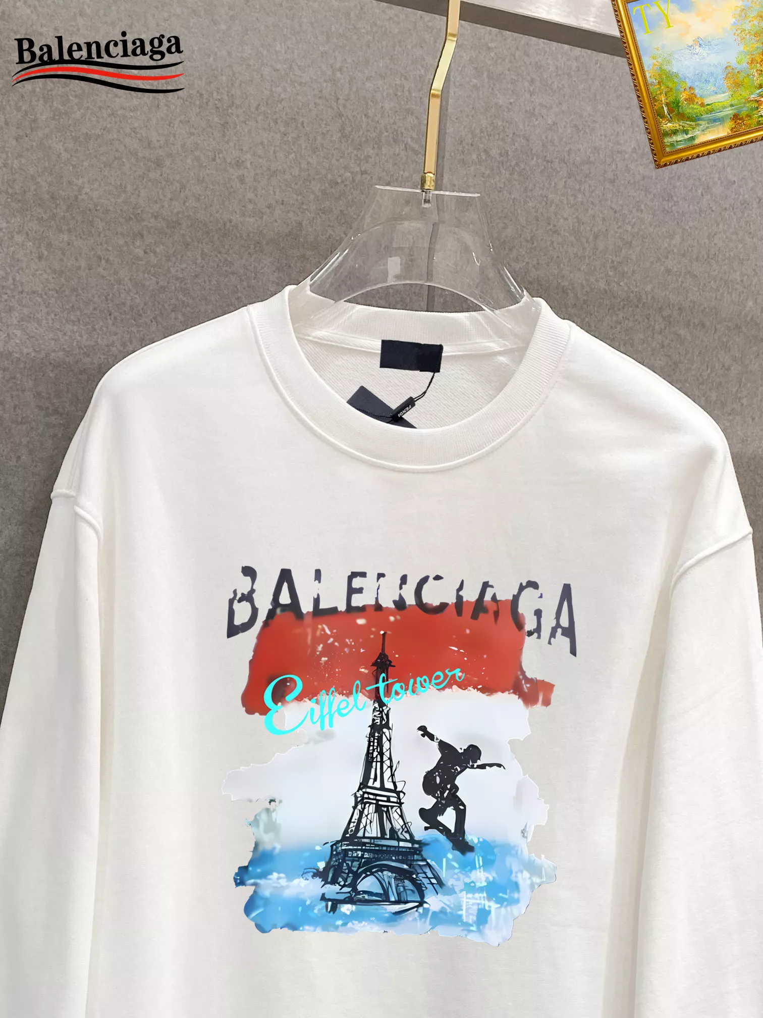 Comfortable 5998 Balenciaga Hoodies Long Sleeved For Men