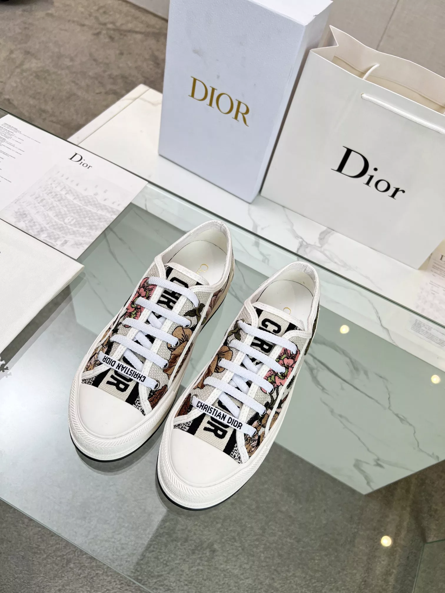 Comfortable 609 Christian Dior Casual Shoes For Women