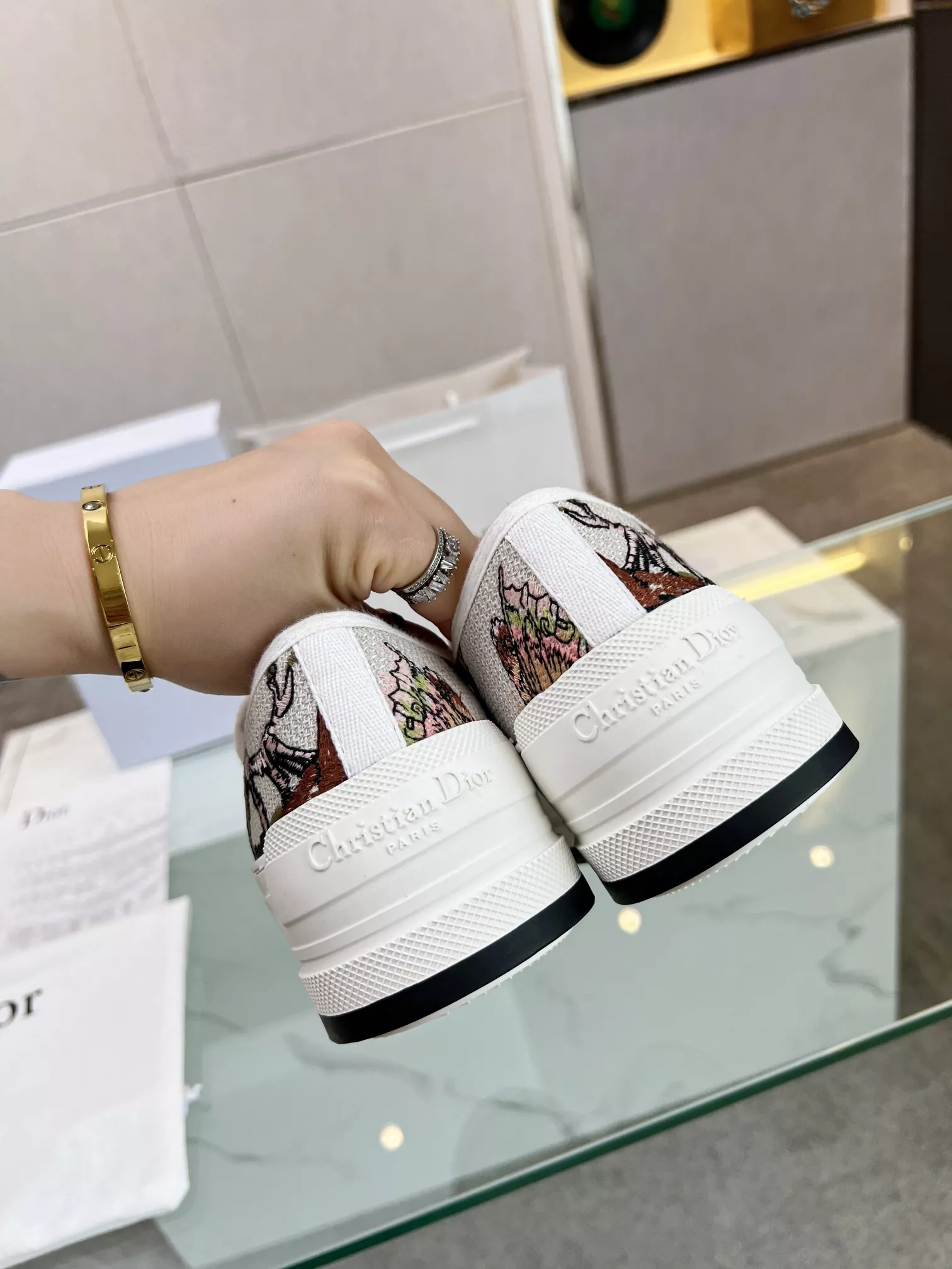 Comfortable 609 Christian Dior Casual Shoes For Women