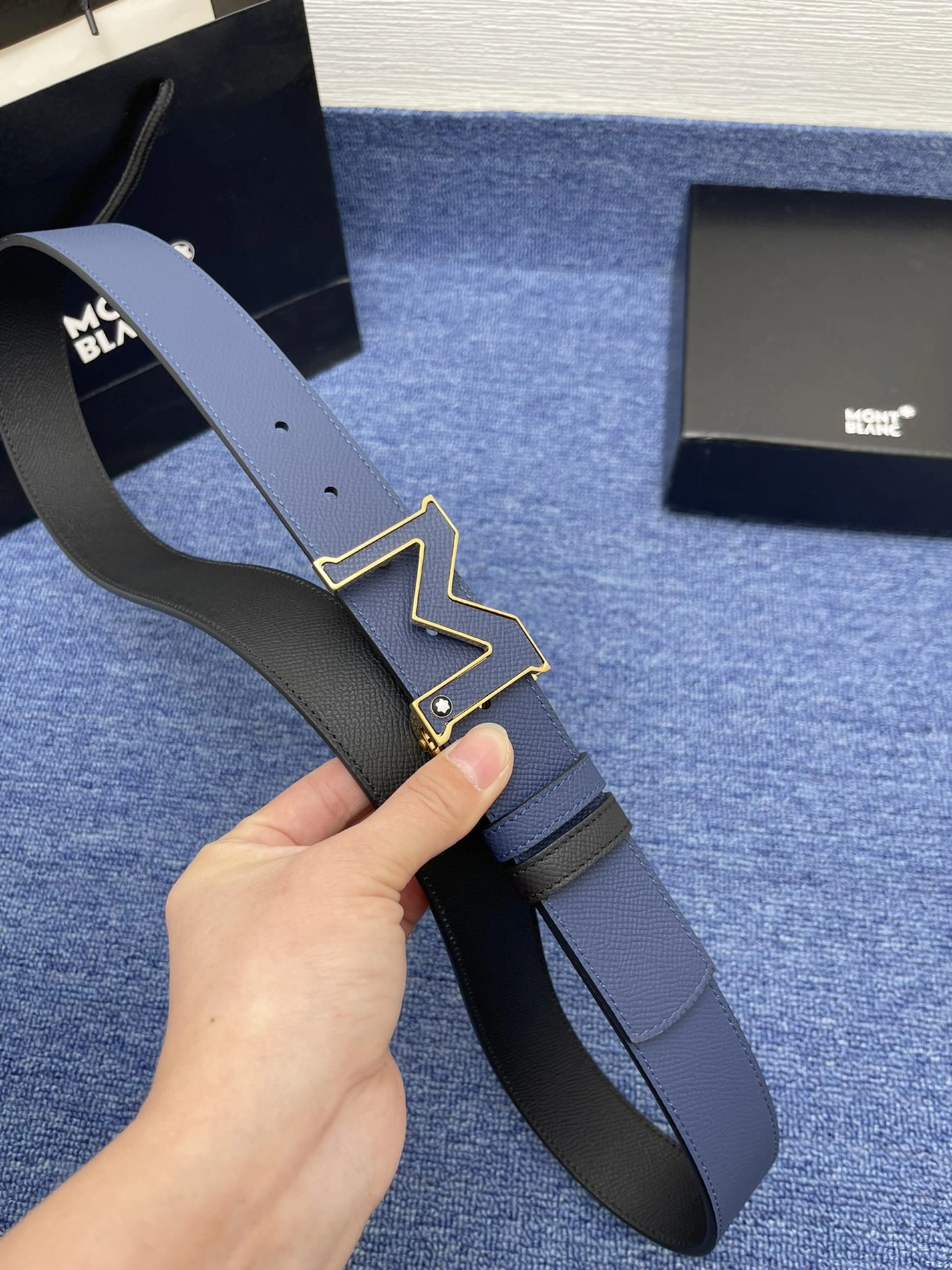 Comfortable 6101 Montblanc AAA Quality Belts For Men