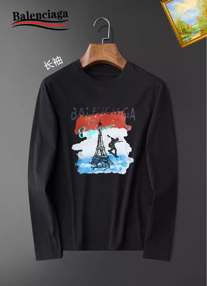 Comfortable 6141 Balenciaga T-Shirts Long Sleeved For Unisex