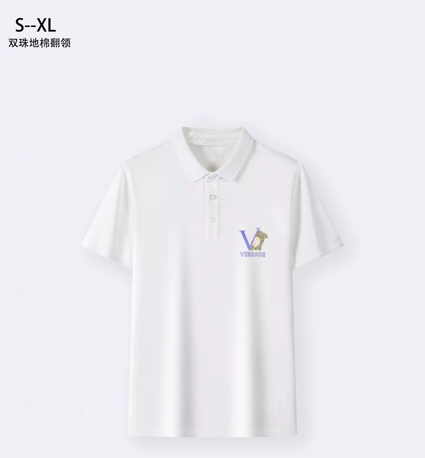 Comfortable 6142 Versace T-Shirts Short Sleeved For Men
