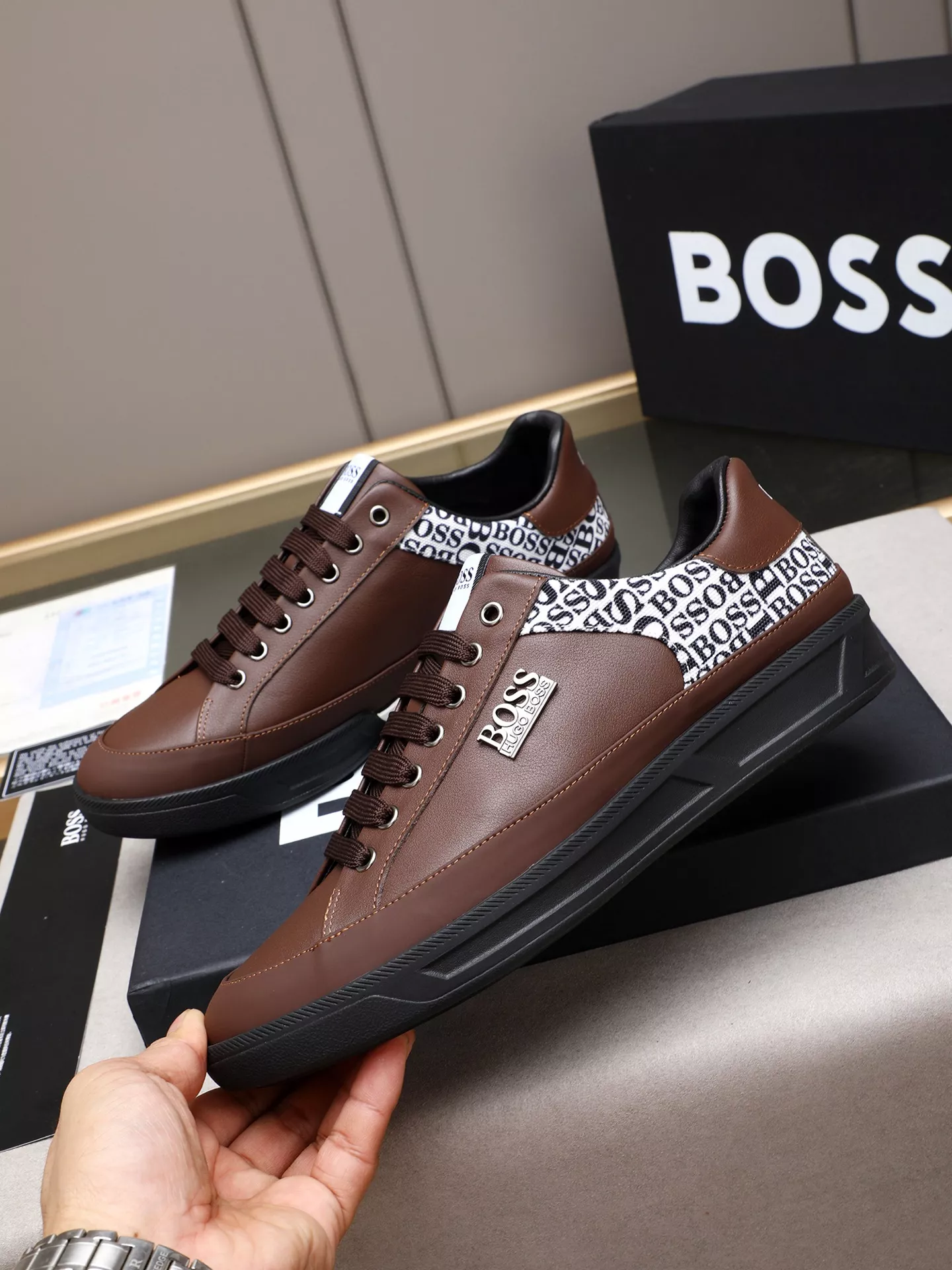 Comfortable 6271 Boss Casual Shoes For Men
