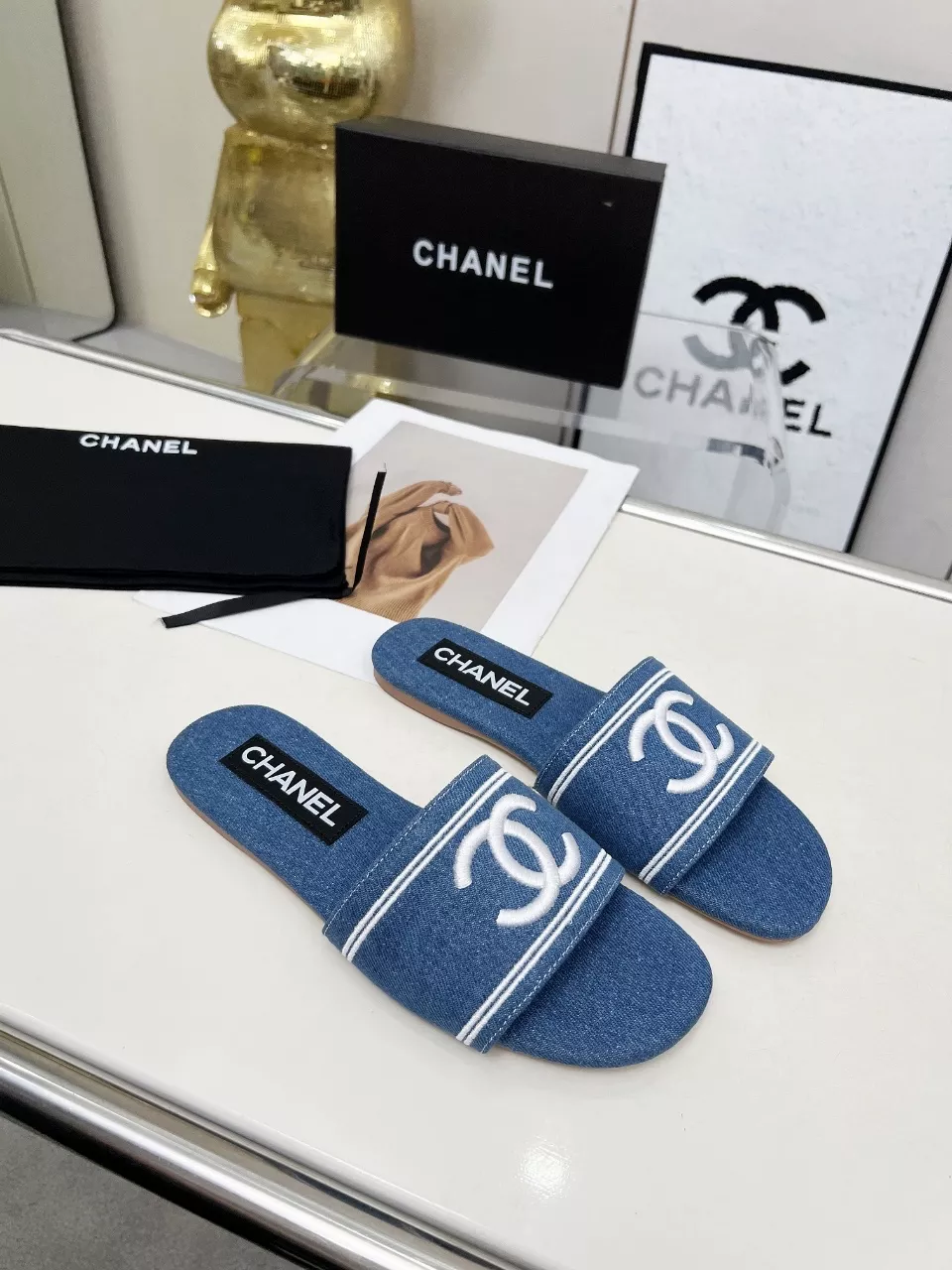Comfortable 6325 Chanel Slippers For Women