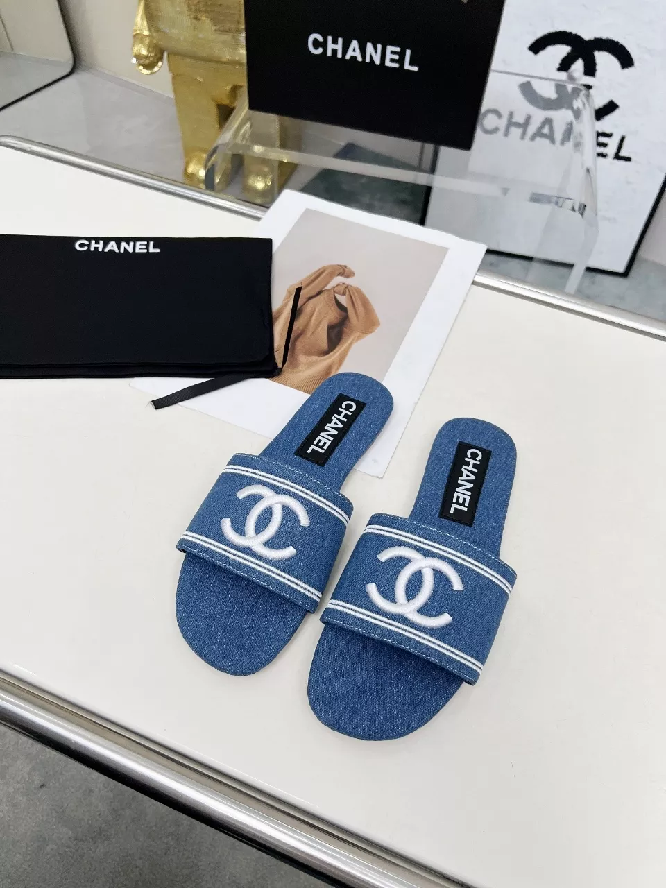 Comfortable 6325 Chanel Slippers For Women