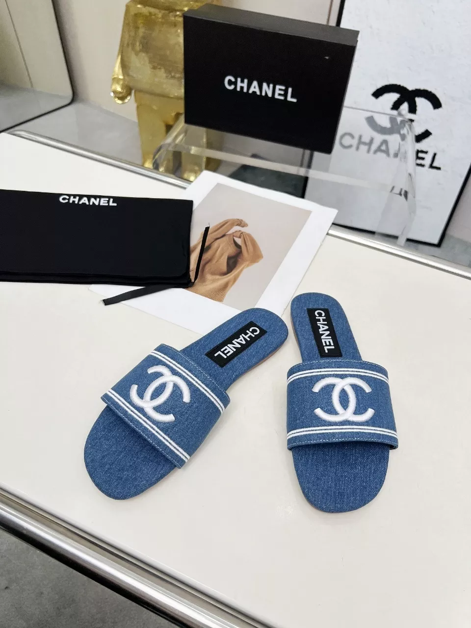 Comfortable 6325 Chanel Slippers For Women