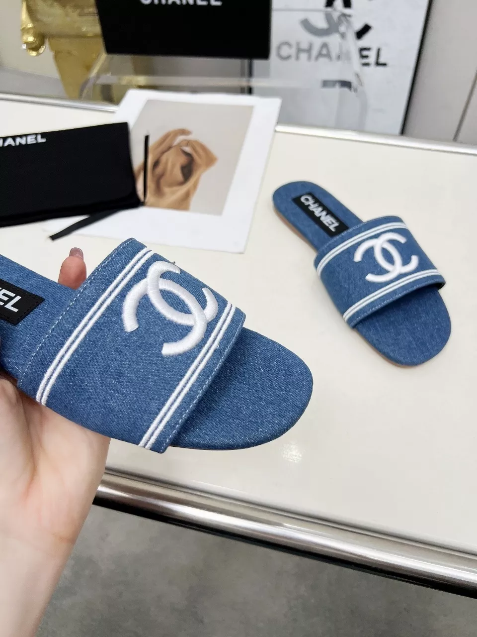 Comfortable 6325 Chanel Slippers For Women