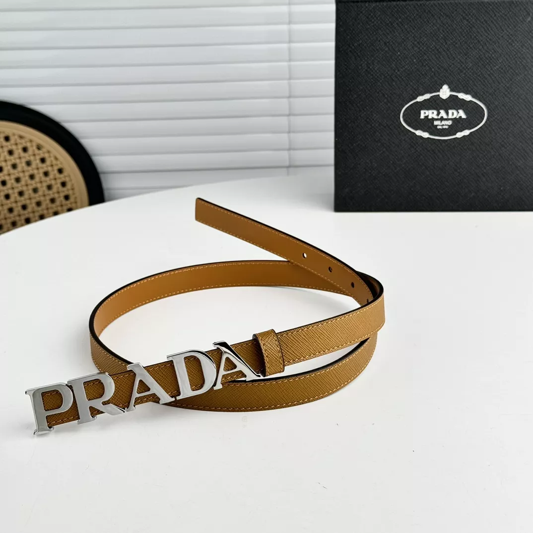 Comfortable 6326 Prada AAA Quality Belts In 2.5cm For Women
