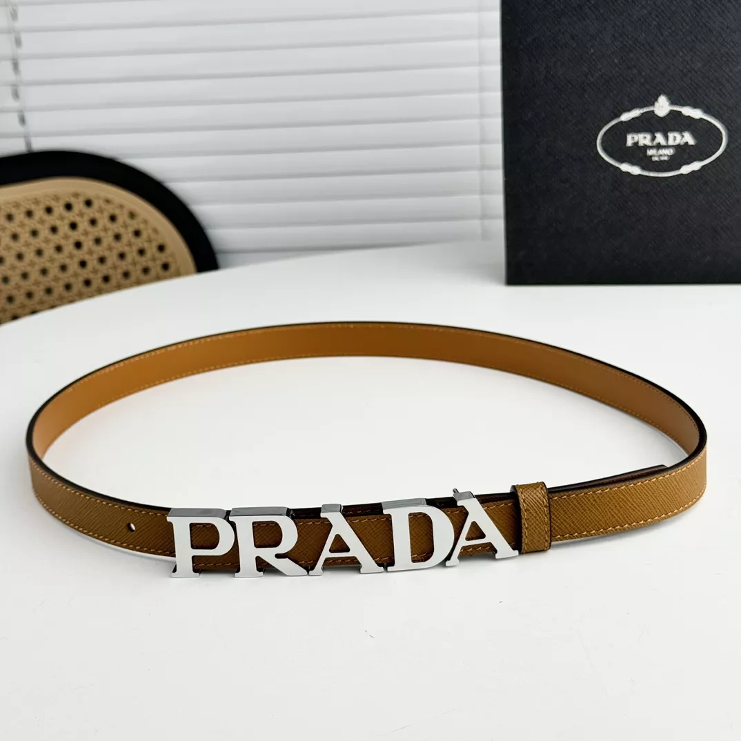 Comfortable 6326 Prada AAA Quality Belts In 2.5cm For Women
