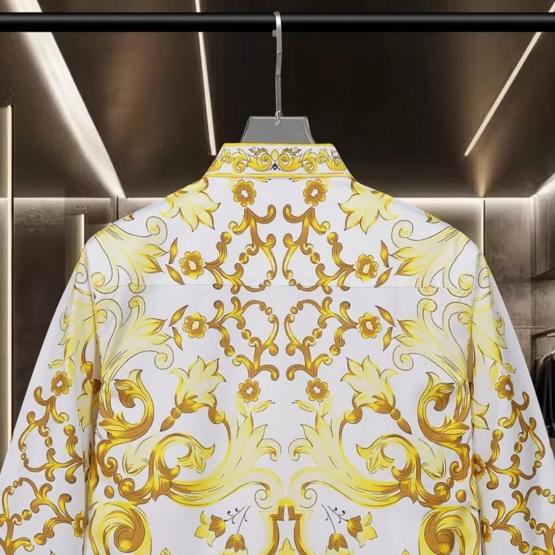 Comfortable 6507 Dolce & Gabbana D&G Shirts Long Sleeved For Unisex