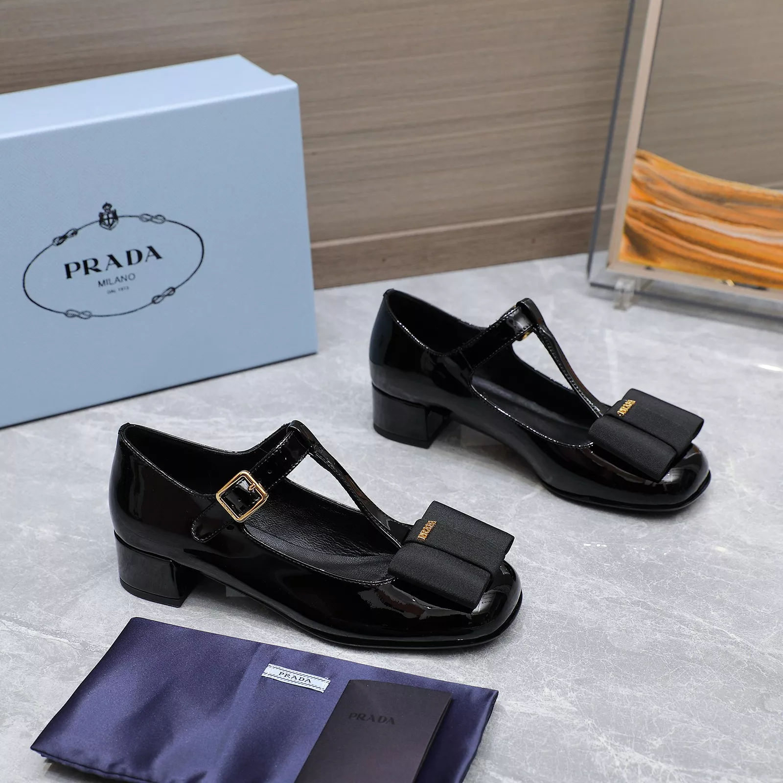 Comfortable 6557 Prada High-heeled Shoes For Women