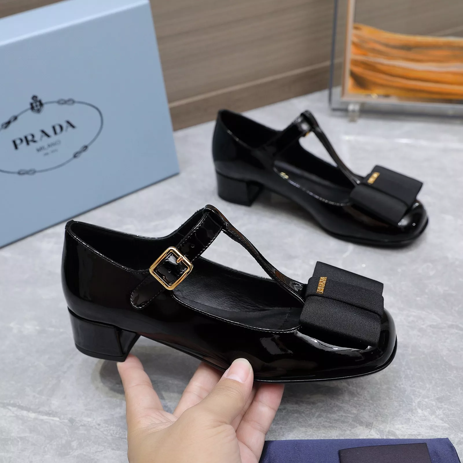 Comfortable 6557 Prada High-heeled Shoes For Women