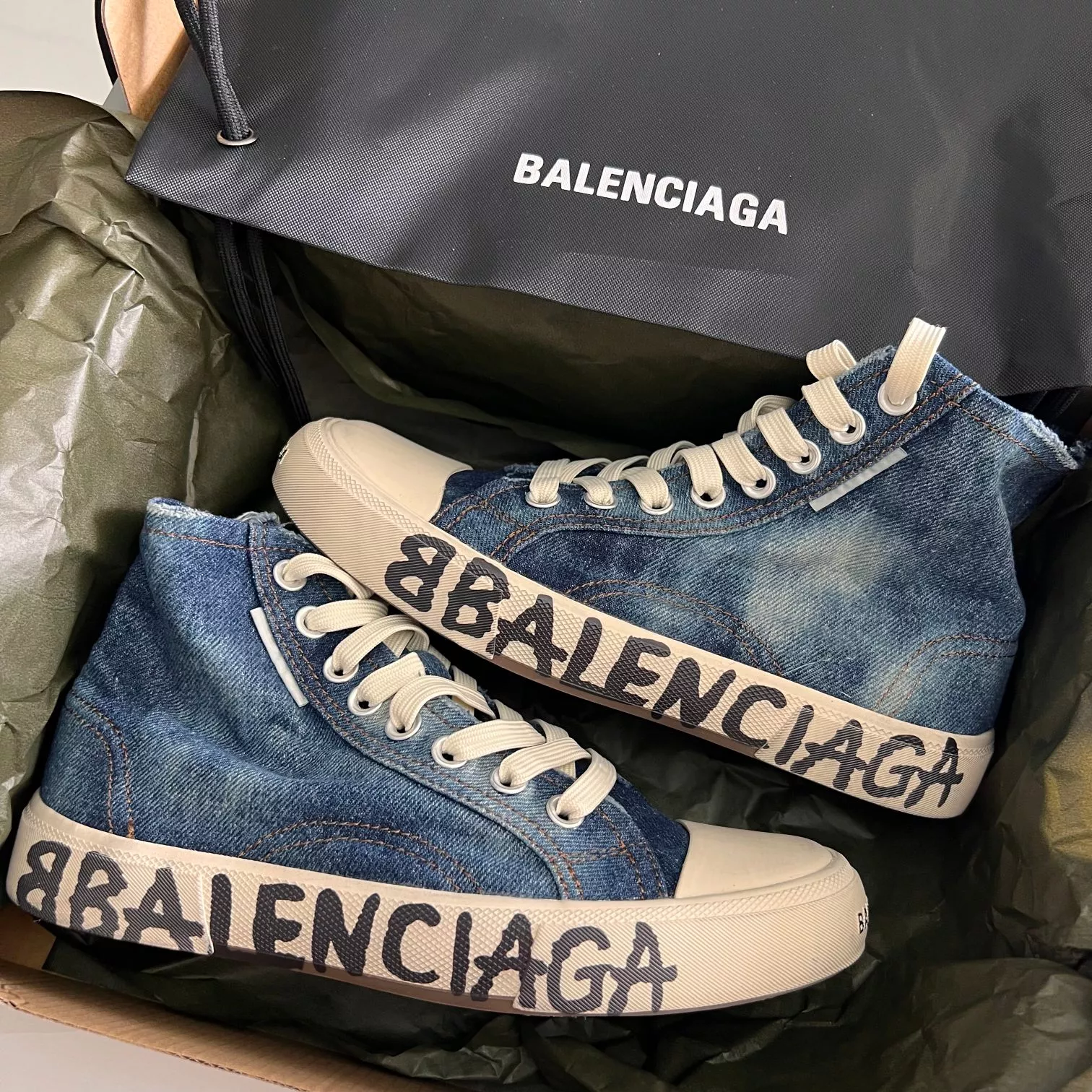 Comfortable 6628 Balenciaga High Tops Shoes For Men