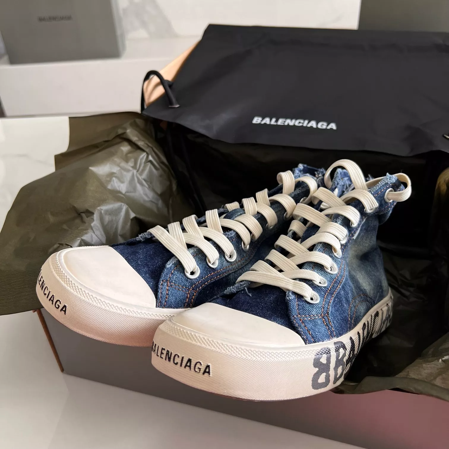 Comfortable 6628 Balenciaga High Tops Shoes For Men