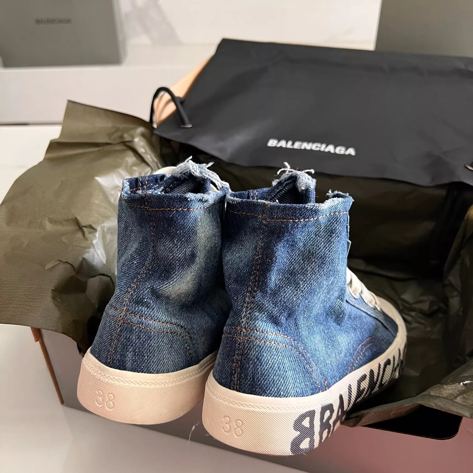 Comfortable 6628 Balenciaga High Tops Shoes For Men